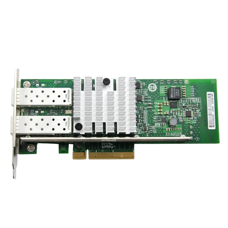 Intel82599Es чипсет 10 Гбит/с двойной порт Pci E Ethernet сервер адаптер волоконно оптический