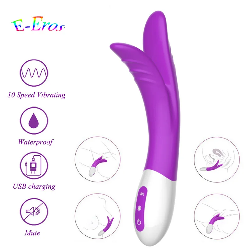 Вибратор кролик ORISSI для сосков клитора точки G вибрирующий фаллоимитатор