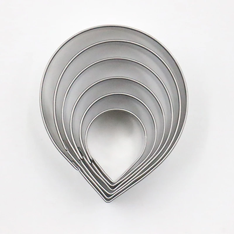 Форма для украшения торта 6 шт./компл. Роза вырубки лепесток кухня Выпечка DIY | Дом