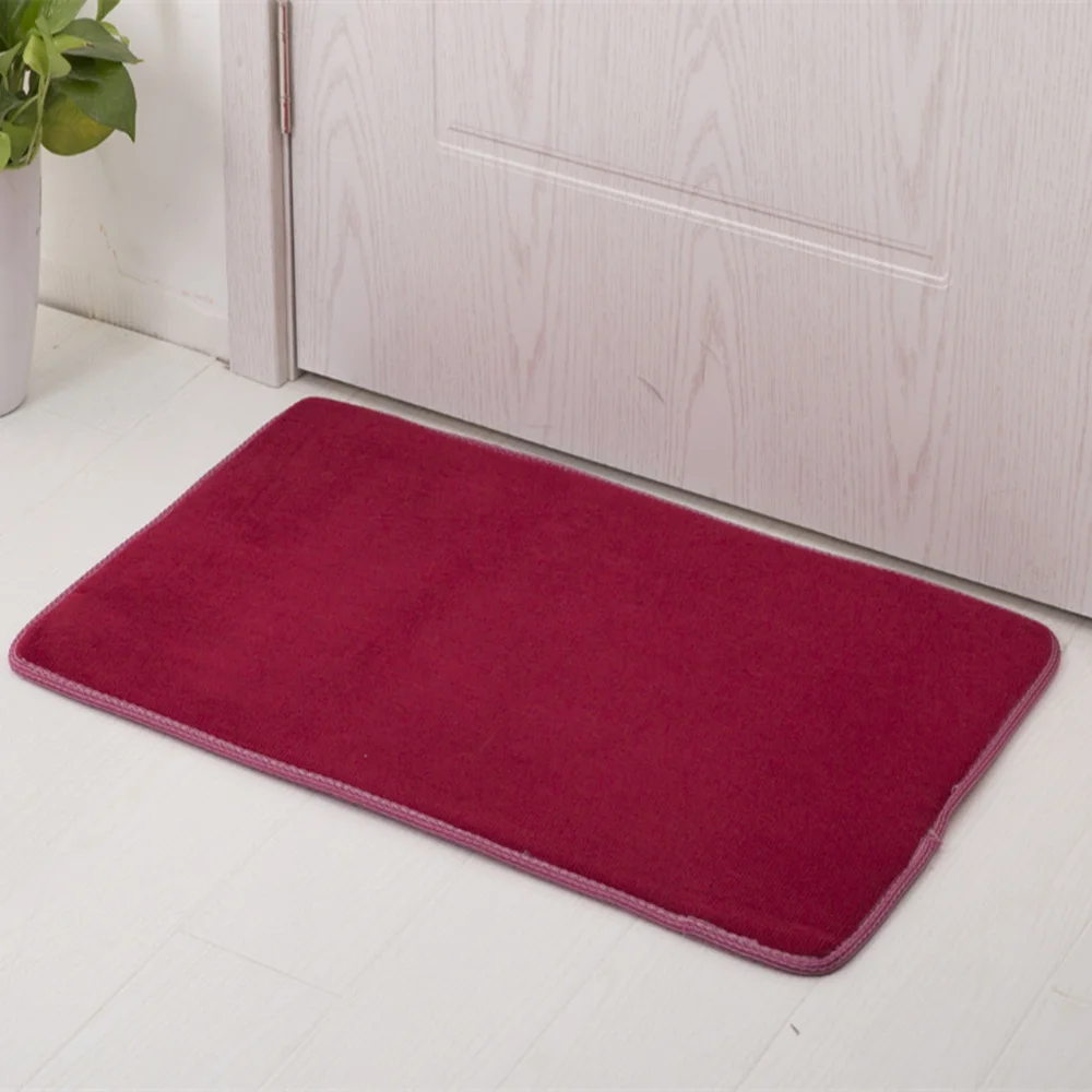 50X80CM Противоскользящий ковер для ванной комнаты коврики впитывающие коралловые