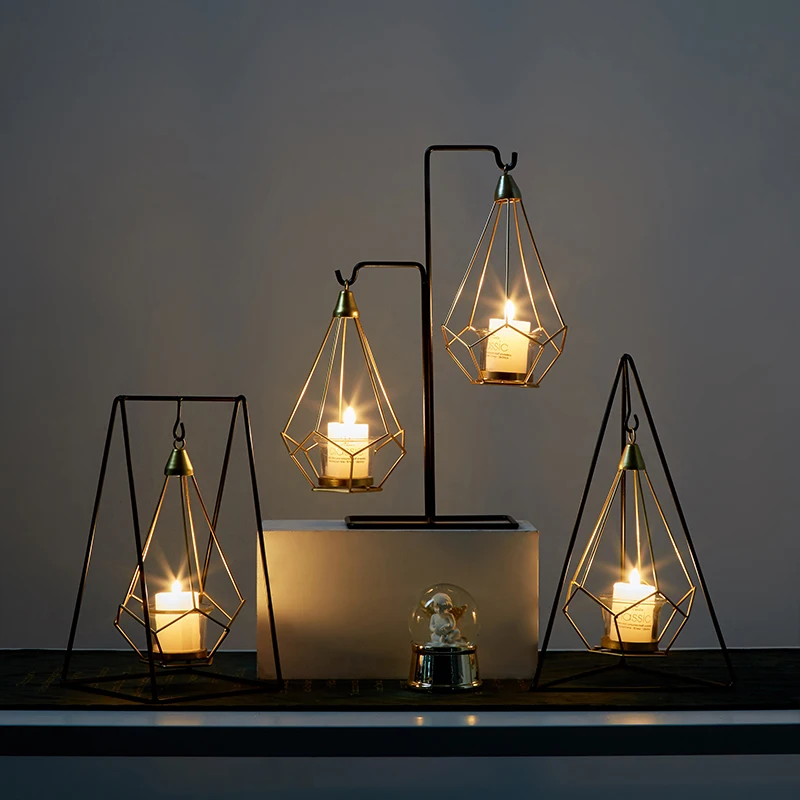 Романтичный подсвечник с подсвечником для ужина реквизит домашний украшение