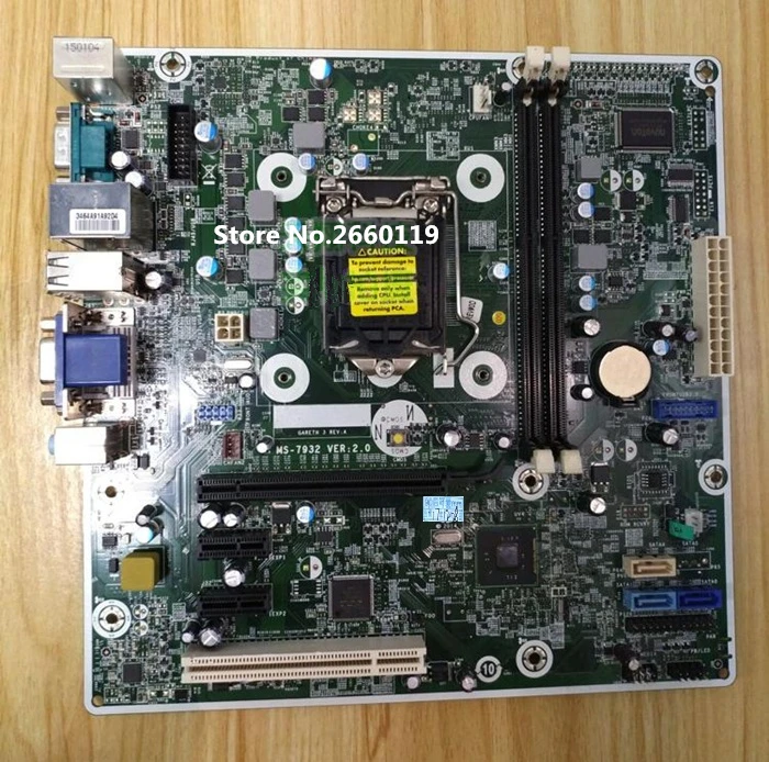 Высококачественная настольная материнская плата для 480 G2 MT MS 7932 полностью