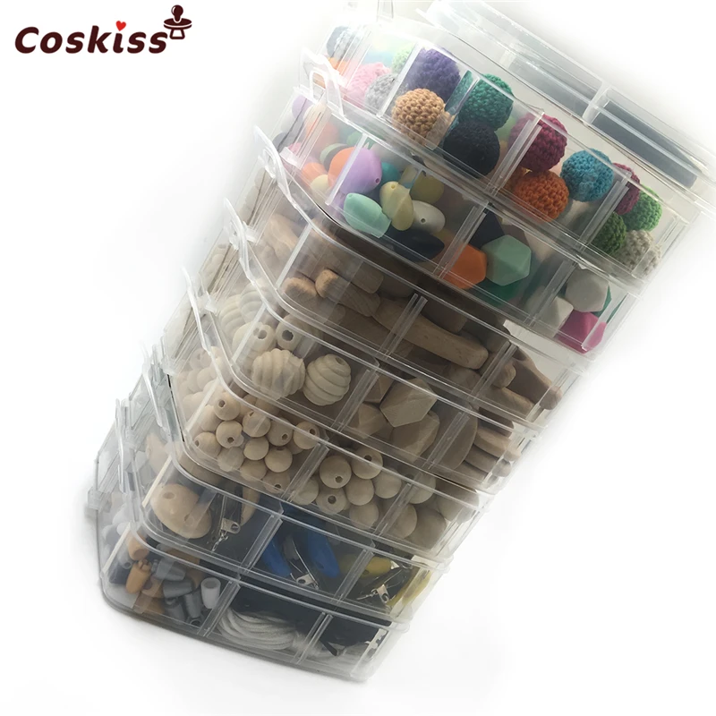 

Crochet Beads Pacifier Clip Handmade Organic Wooden Animal Breakaway Safety Clasp Wooden Beads Silicone Beads Baby Teether Toys