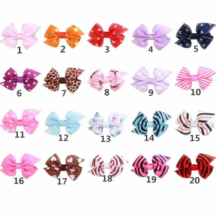 Оптовая продажа 500 шт./лот Заколка бант аксессуары для волос корсажные банты