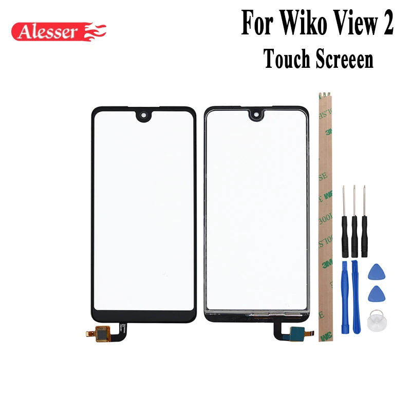 Alesser для Wiko вид 2 Датчик сенсорный экран Perfect запчасти сенсорная панель с инструментами и клей 6 0 &quotдля wiko