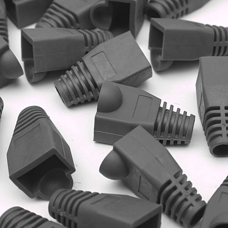 Модульный сетевой кабель LEORY 50 шт. штепсельная вилка RJ45 CAT5/6 8P8C|cap cap|cap covercap rj45 |