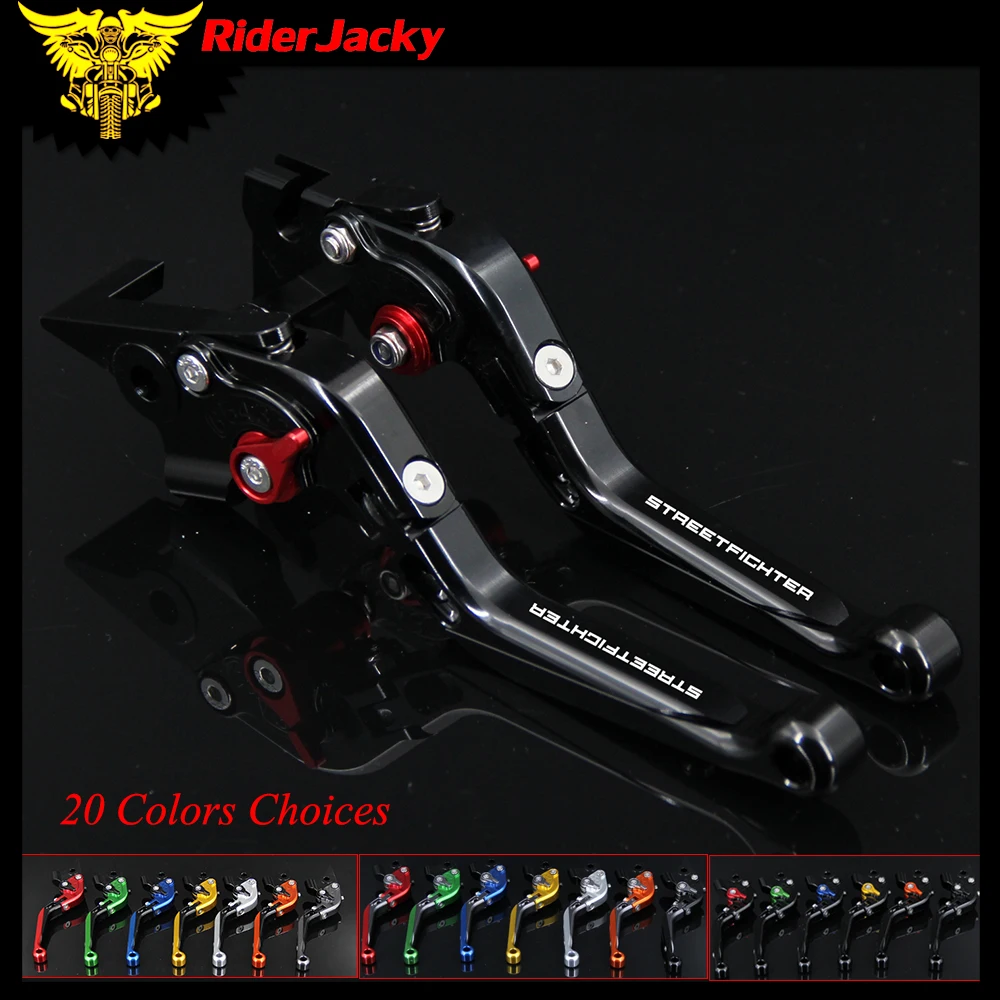 Складные Выдвижные рычаги тормозной муфты RiderJacky 1 пара для мотоциклов Ducati STREETFIGHTER