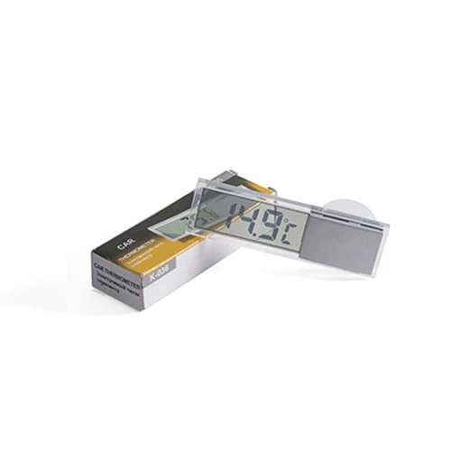 Thermometer Sinovcle Автомобильный цифровой термометр/часы автомобильные аксессуары Стайлинг Авто Оконный термометр Цельсия Фаренгейт автомобильные цифровые часы - Цвет: Thermometer