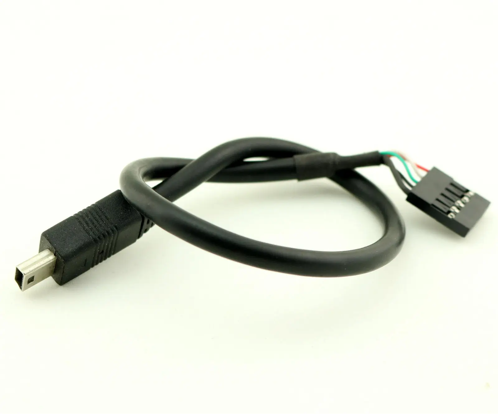 10 шт. мини USB 5 контактный штекер на разъем Dupont внешний кабель PCB 50 см|Компьютерные