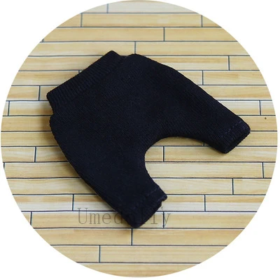 Black Pants 1 шт. Obitsu 11 кукла Повседневная футболка или брюки Одежда для OB11 Кукла Одежда Аксессуары - Цвет: Black Pants