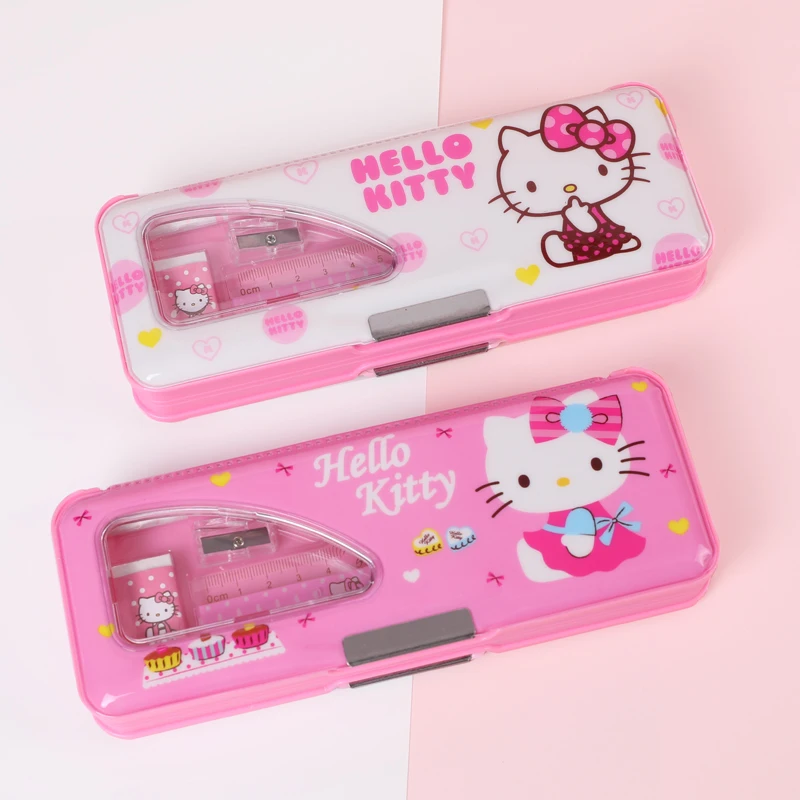 Hello cat PVC kawaii пенал Канцелярский набор для девочки | Канцтовары офиса и дома