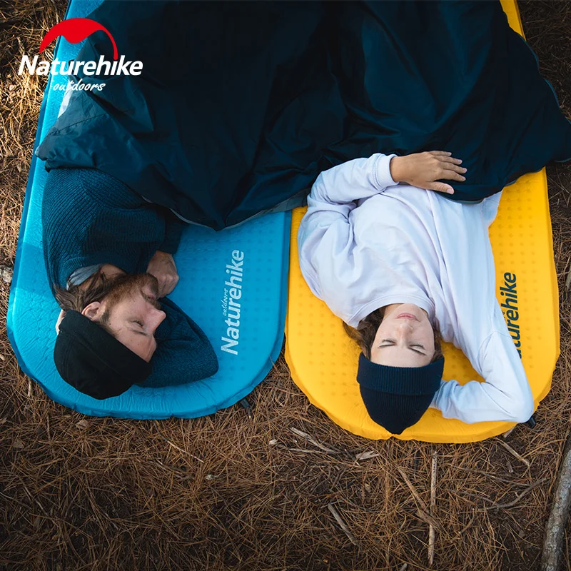 Naturehike Кемпинг Самонадувающийся одиночный коврик открытый ультра-светильник Губка Подушка портативный спальный коврик для диких палаток Пешие прогулки дома