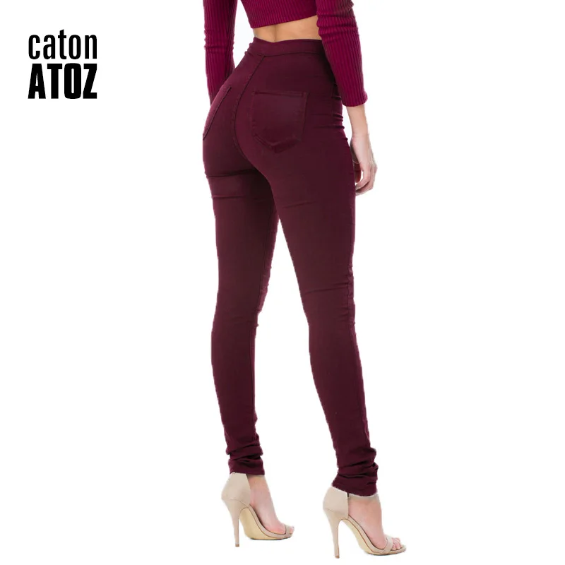 Женские джинсы карандаш catonATOZ эластичные с высокой талией 2035|high waist jeans|jeans highwomen high