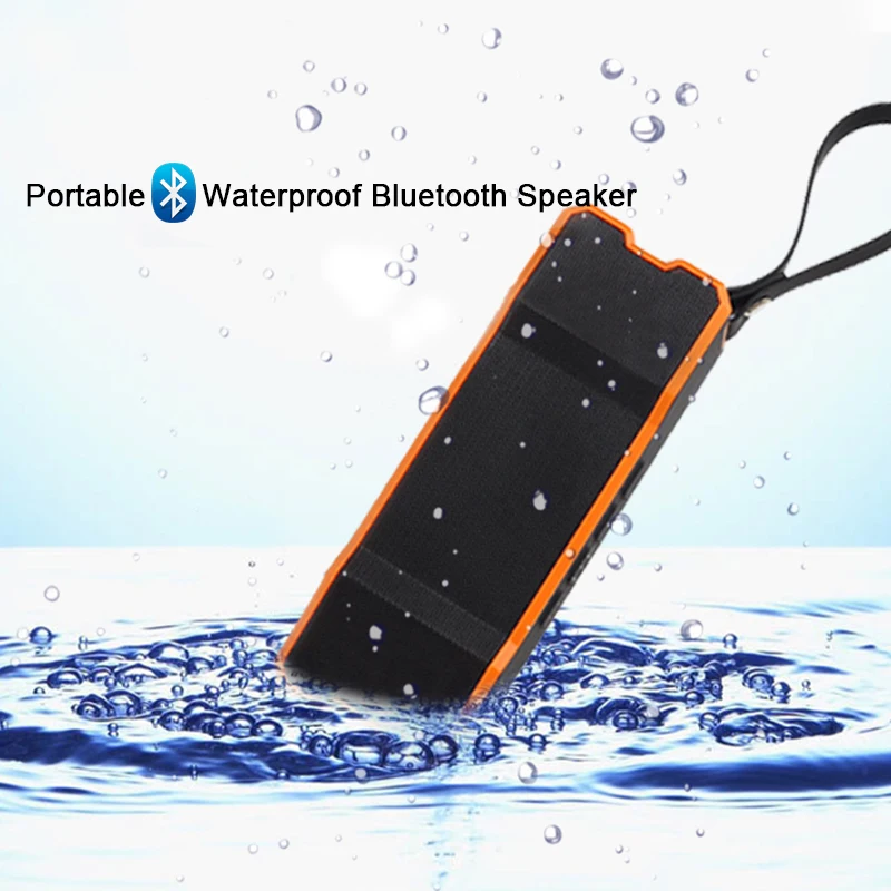Toproad Портативный Bluetooth Динамик Водонепроницаемый 10 Вт Беспроводной Altavoz hoparlor
