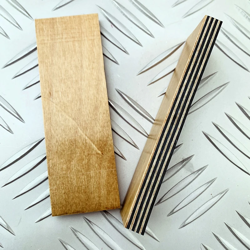 1piece DIY Knife Handles Making Material Wood Blanks Color Handle Parts Grips Slingshot Patch | Инструменты