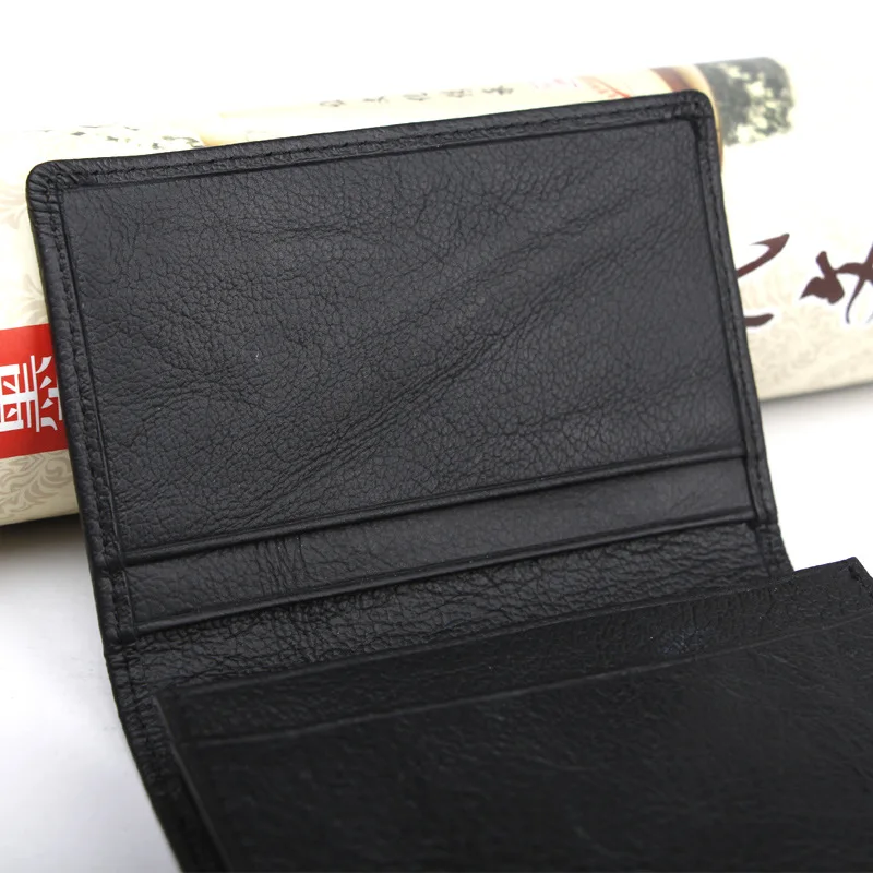 Temena 2018 Genuine Leather Credit Card Holder Men Women ID Case Bank Wallet Business Casual BCH260 | Багаж и сумки