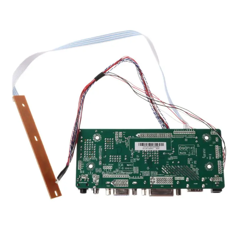Плата контроллера ЖК дисплей HDMI compat VGA DVI аудио пк модуль драйвера DIY Kit 15 6