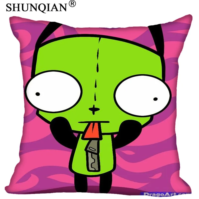 DIY Наволочки Invader Zim персонализированные наволочки на заказ индивидуальные