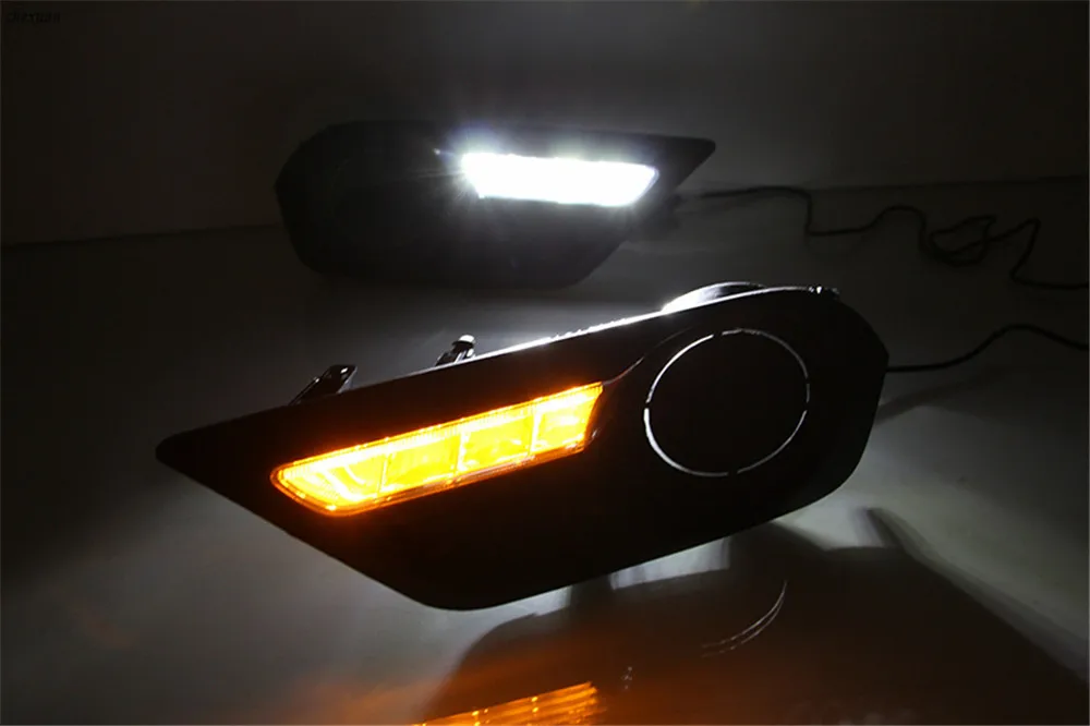CSCSNL 1 комплект для ISUZU MU X 2015 2016 светодиодный ные дневные ходовые огни 12 В