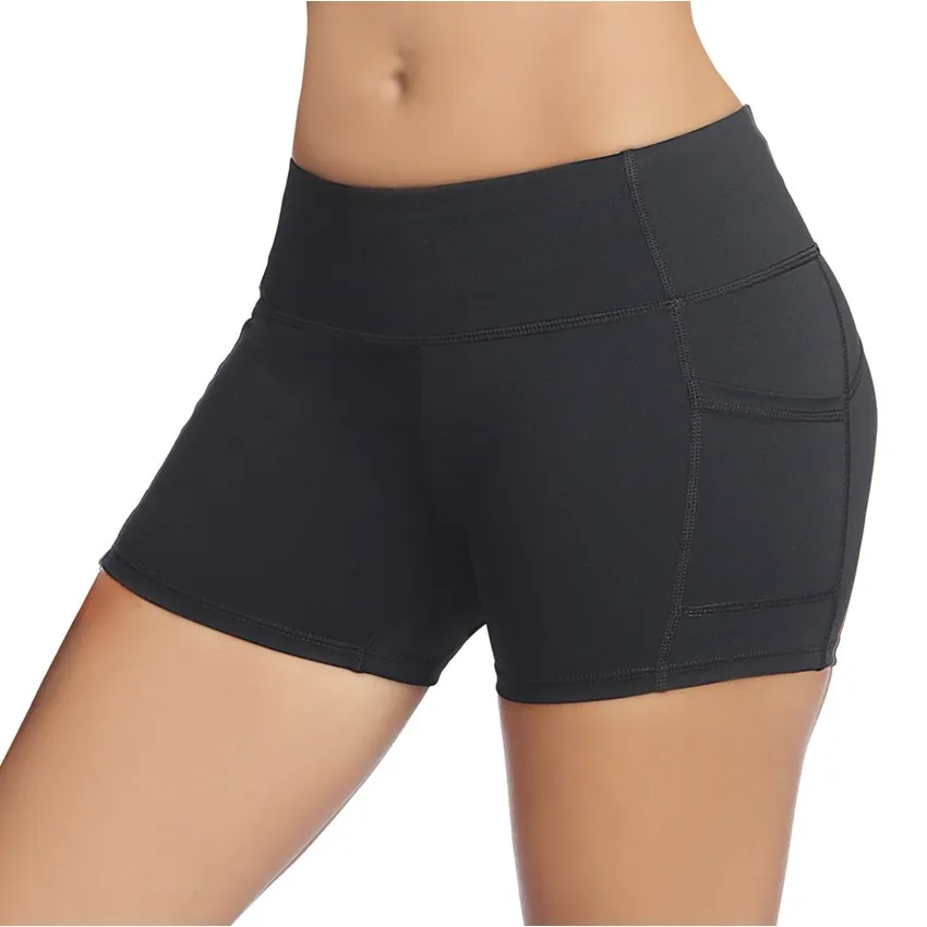 Dragon Fit, новые спортивные шорты для тренировок, женские летние быстросохнущие шорты с эластичной резинкой на талии для занятий йогой и фитнесом, женские шорты для бега