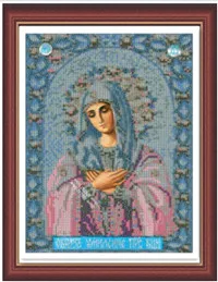 24x34cm Сделай Сам Алмазная вышивка икона религия Стразы наборы для вышивки крестиком Мозаика Рукоделие 5D Сделай Сам кристальная алмазная живопись подарок - Цвет: 24x34cm