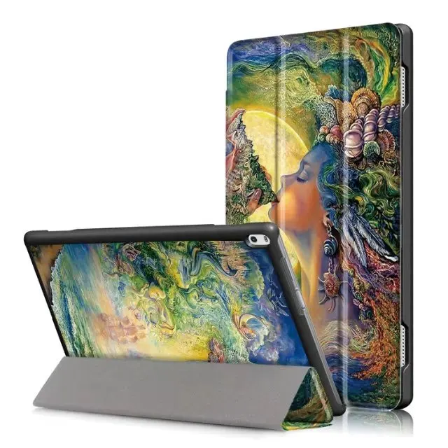 Style7 Искусственная кожа Стенд чехол для lenovo TAB4 Tab 4 10 плюс TB-X704 TB-X704F TB-X704N TB-X704L 10," Tablet+ 2 шт Экран протектор - Цвет: Style7