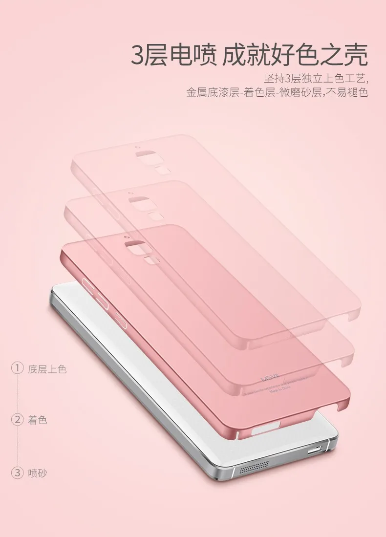 Xiaomi mi 4 Чехол Msvii Роскошный ультра тонкий для Xiaomi mi 4 Чехол Xio mi 4c 4i чехол s Жесткий PC чехол для Xiaomi mi 4c mi 4i чехол s