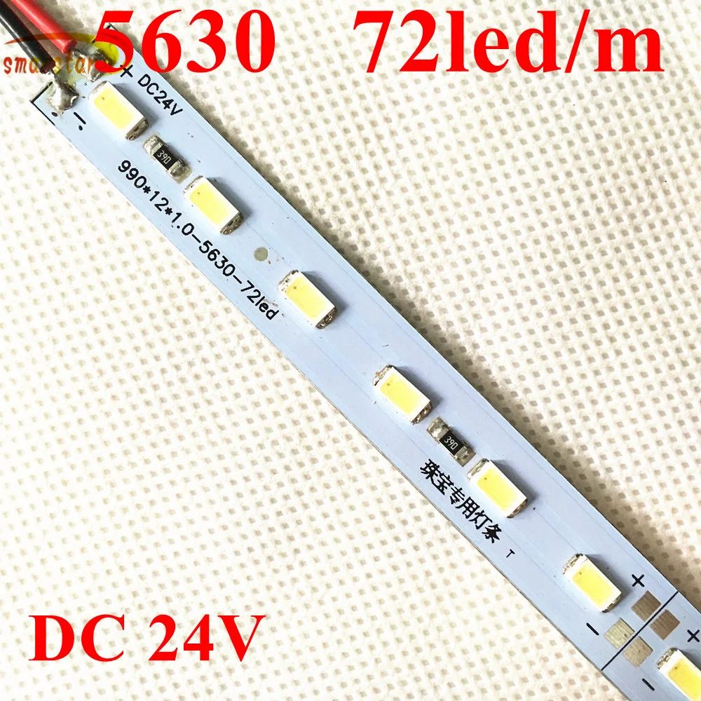 Smarstar высокая яркость постоянный ток 24 В 0 5 м 5630(5730) жестсветодиодный светильник