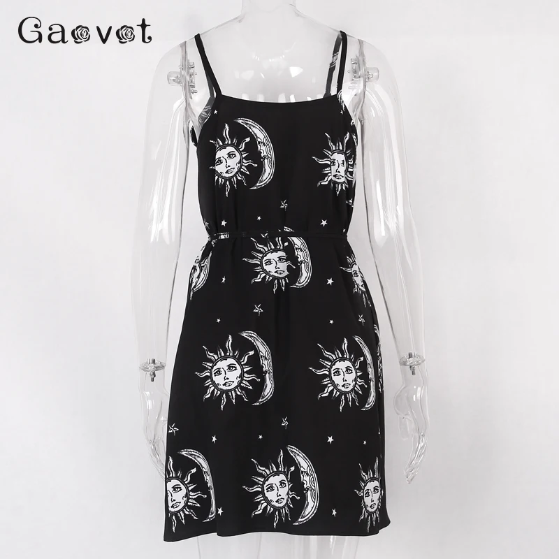 2019 летнее платье черное сексуальное ТРАПЕЦИЕВИДНОЕ мини-платье на бретельках