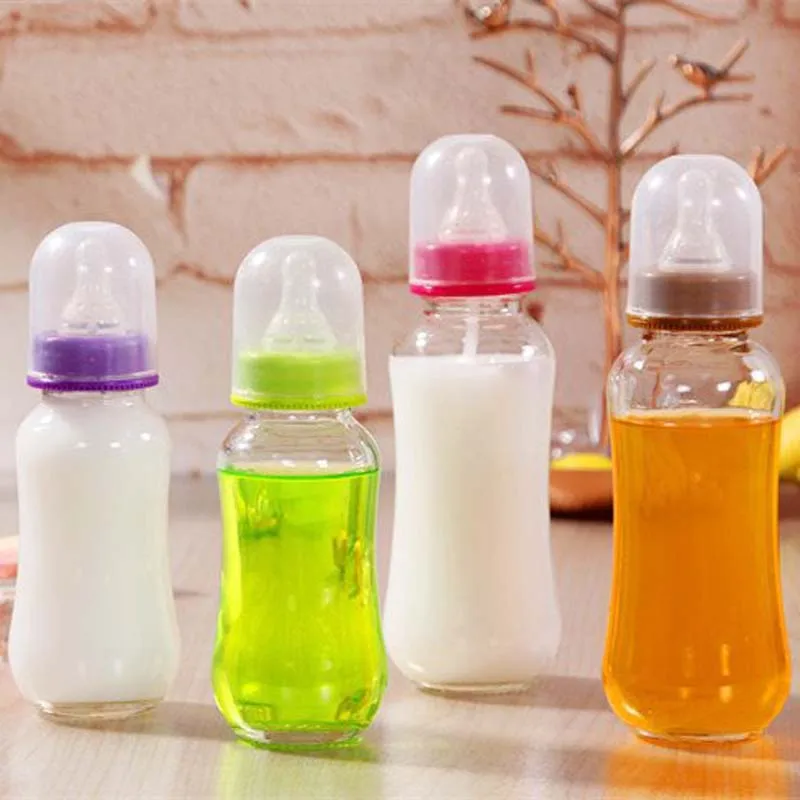 Фото Креативная Детская Бутылочка для питья 200/280 мл милые дизайнерские бутылочки