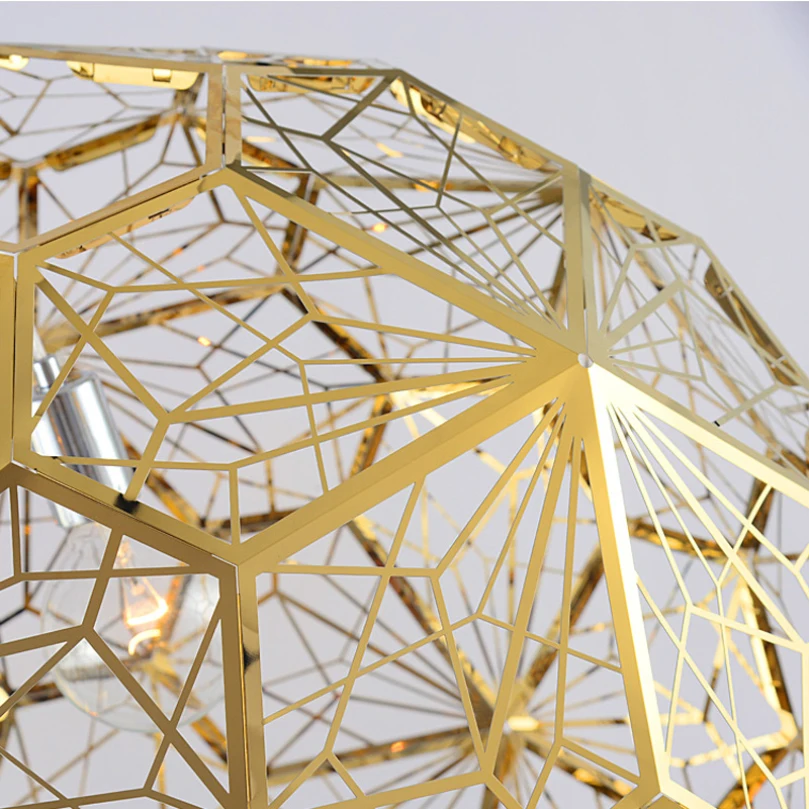 Современные подвесные светильники 65 см из нержавеющей стали для спальни