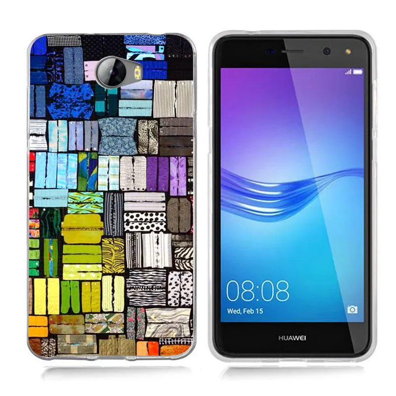 Для Huawei P9 Lite/P8 Lite/P10 Lite Y5 ii Y5ii чехол/5A LYO-L21/Y6 II силиконовый мягкий TPU чехол с