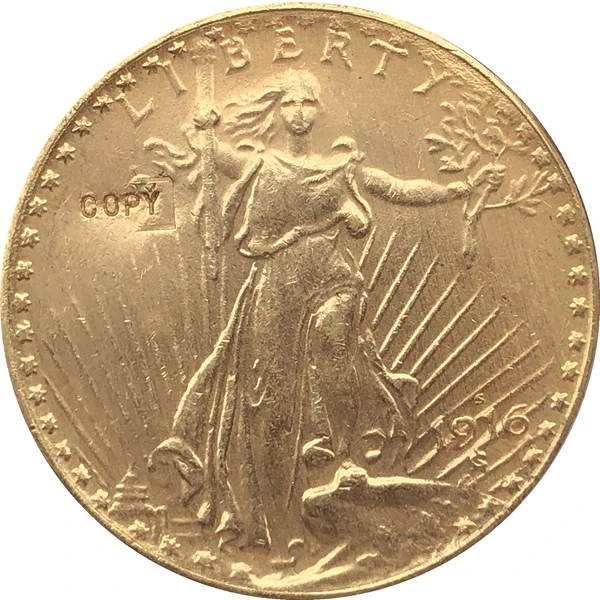 

Копия монеты 1916-S $20