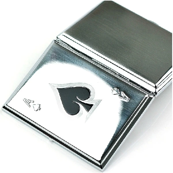 Can Accommodate 16 Cigarette Steel Ultra-thin Filament Creative Men's Box | Дом и сад