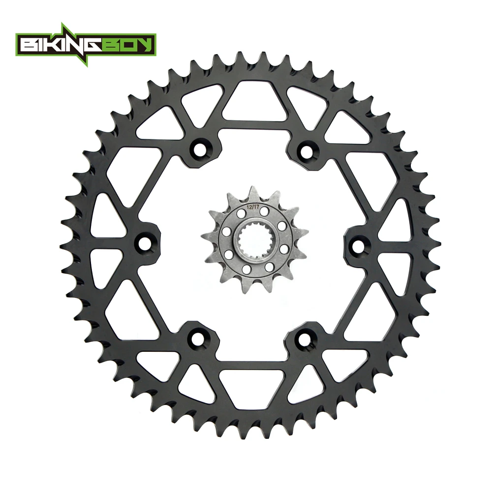 Bikingboy для SUZUKI РМЗ rm-Z 450 05 06 07 08 09 10 11 12 13 14 спереди 13 т сзади 48 т 49 т 50 т 51 т 52 т Звёздочки комплект