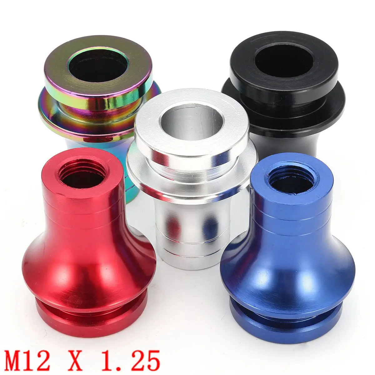 M12 x 1,25 резьба Авто алюминиевая ручная ручка переключения передач адаптер фиксатора загрузки