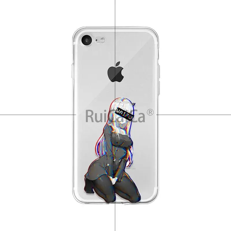 7 Ruicaica Senpai аниме Waifu красочные милые распродажа крутой чехол для телефона для iPhone 8 7 6 6S Plus X XS max 10 5 5S SE XR Coque Shell - Цвет: 7