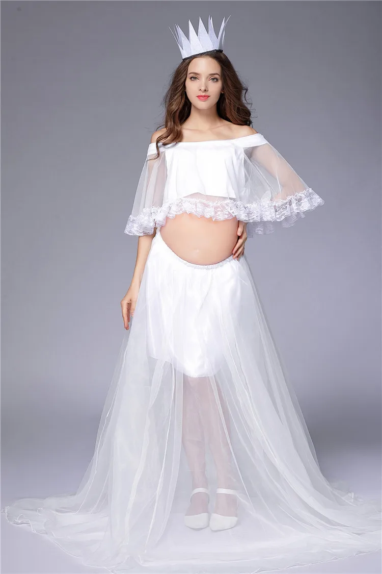 

Maternity Dress Maternity Photography Props Fashion Maternity Dress photography Props Lace Pregnancy Woman Photo Shoot Clothes