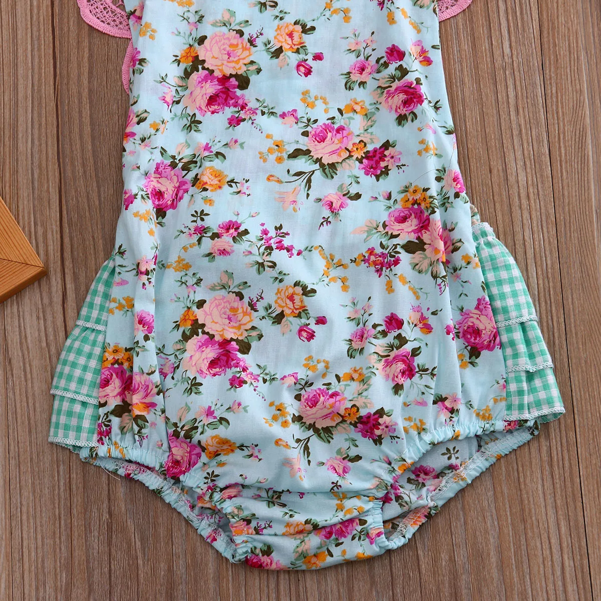 Одежда для новорожденных девочек с цветочным принтом Pudcoco комбинезон одежда