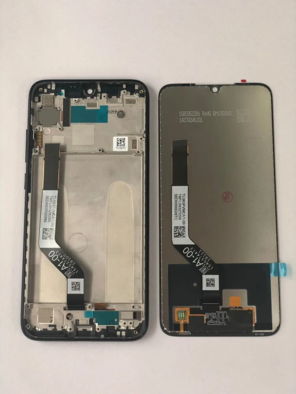 100% оригинал для Xiaomi Redmi Note 7 ЖК-дисплей сенсорный экран дигитайзер сборка Note7 10