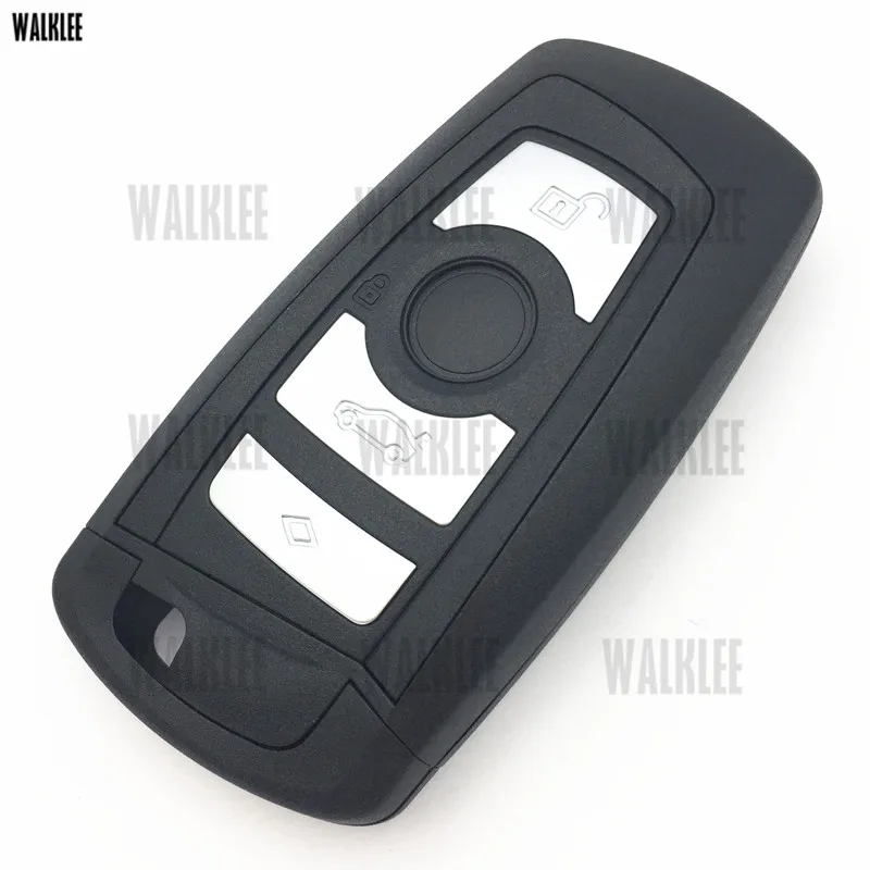 Автомобильный смарт ключ WALKLEE с дистанционным управлением подходит для BMW CAS4 +