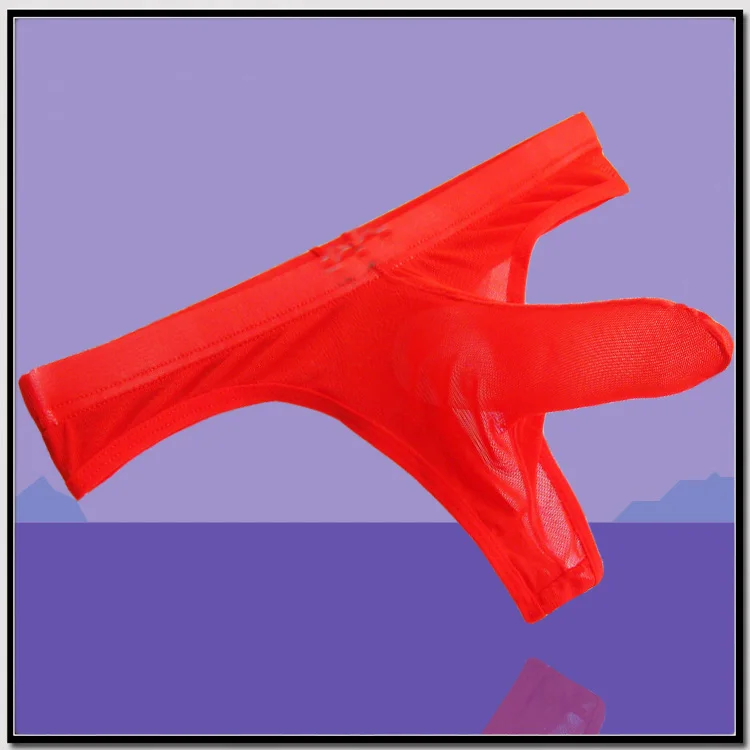 2017 удобное Мужское нижнее белье стринги в форме слона сексуальное прозрачное