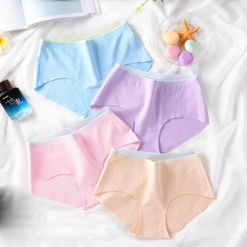 Мягкое дышащее стильное нижнее белье для женщин M L XL сексуальные бесшовные