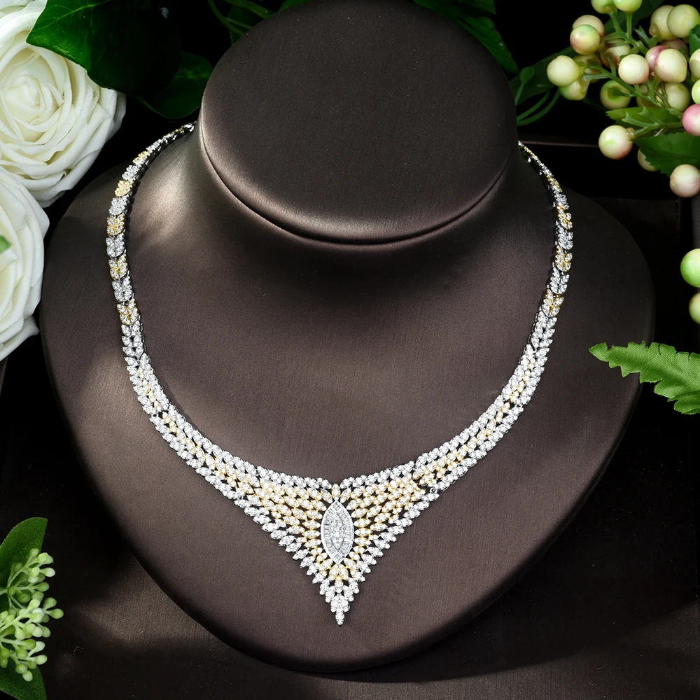 Комплект свадебных украшений HIBRIDE Bijoux для женщин модные ювелирные украшения со