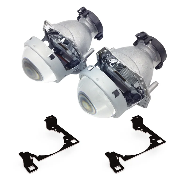 lens and bracket TAOCHIS автомобильный Стайлинг переходный адаптер каркаса Hella 3R G5 объектив проектора модифицированный кронштейн для Mitsubishi Lancer Evolution VII - Цвет: lens and bracket