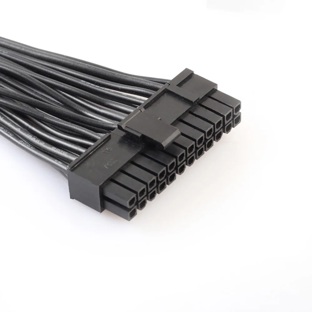 ATX 24Pin 3 блока питания стартовый Шнур адаптер материнской платы кабель 18AWG