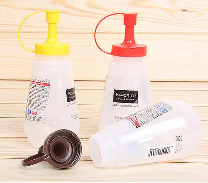 Бутылка для хранения меда салата 250 мл бутылка соуса джема специй томатного