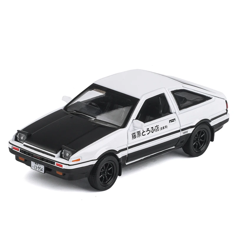 1:28 игрушечная машинка, начальная D AE86, металлическая игрушка, литая машинка, литые под давлением и игрушечные транспортные средства, модель автомобиля, миниатюрная модель автомобиля, игрушки для детей