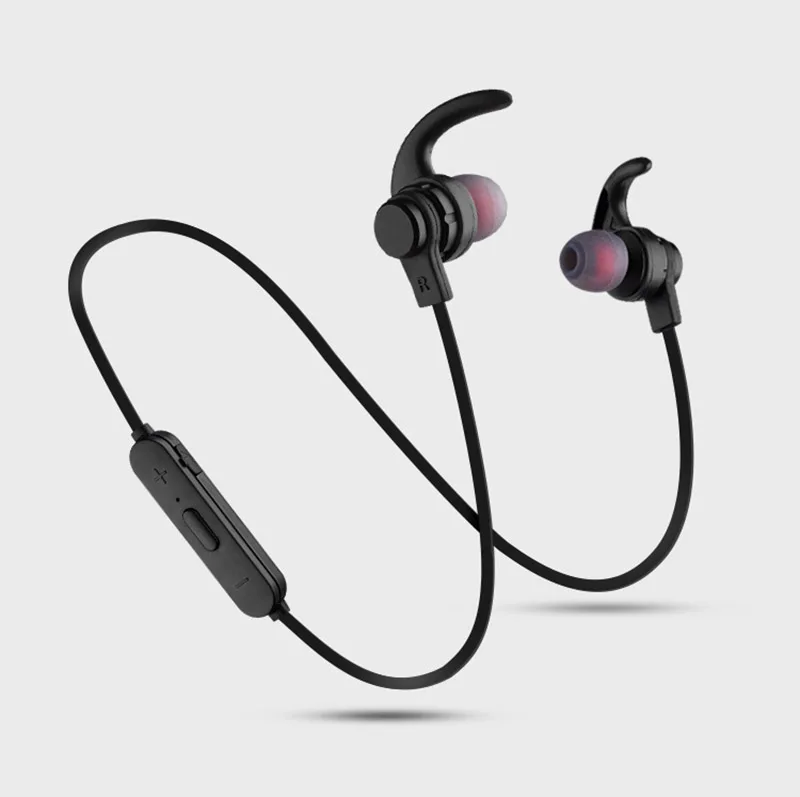 Магнитные наушники FDBRO спортивные Беспроводная Bluetooth гарнитура стереонаушники с