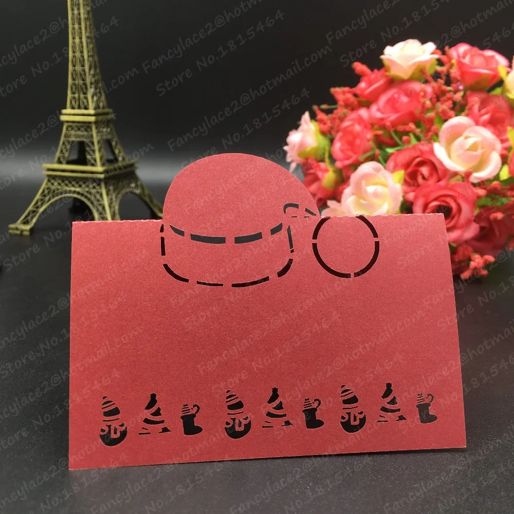 50 шт. бумажные бокалы с надписью Happy Christmas|cards christmas|christmas party invitationscard paper |